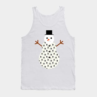 bear snowman Tank Top